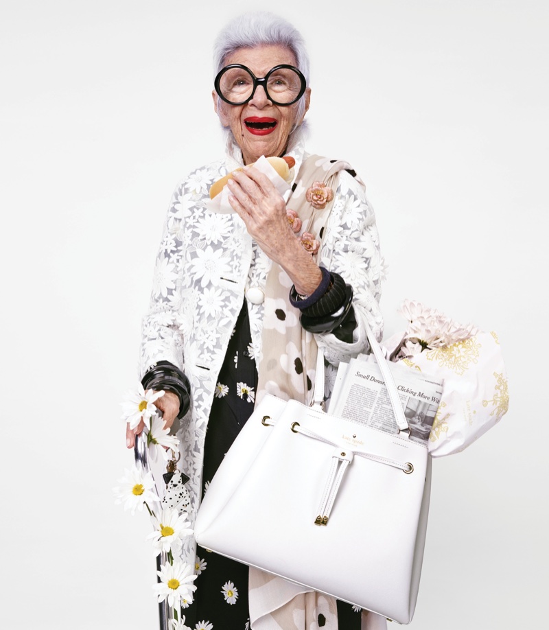 Iris Apfel stars in Kate Spade's spring-summer 2016 campaign