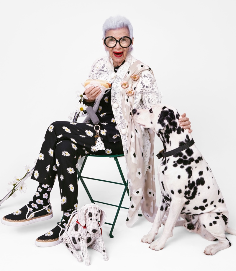 Iris Apfel stars in Kate Spade's spring-summer 2016 campaign