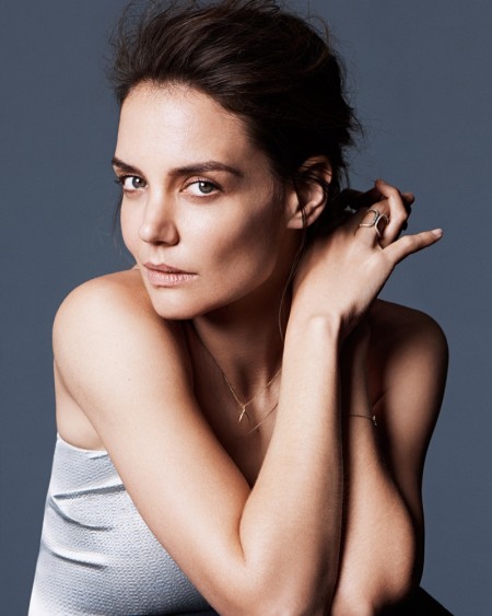Katie Holmes Goes Minimal in More Cover Story Katie Holmes Goes Minimal in More Cover Story