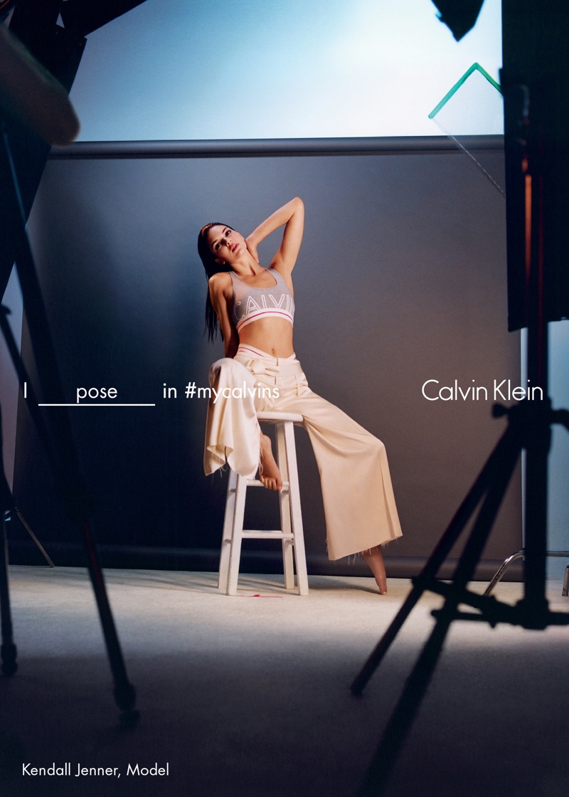 Kendall Jenner stars in Calvin Klein's spring 2016 campaign