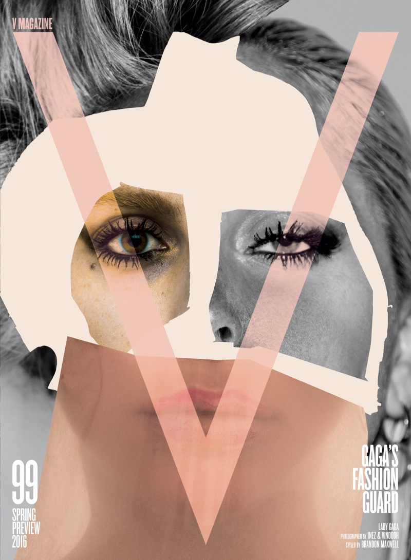 Lady Gaga on V Magazine #99 Cover. Photo: Inez & Vinoodh