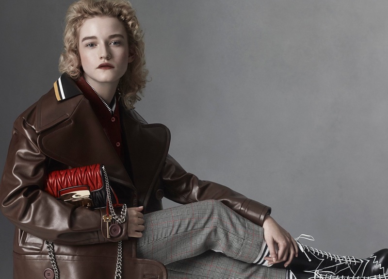 Julia Garner stars in Miu Miu's spring-summer 2016 campaign