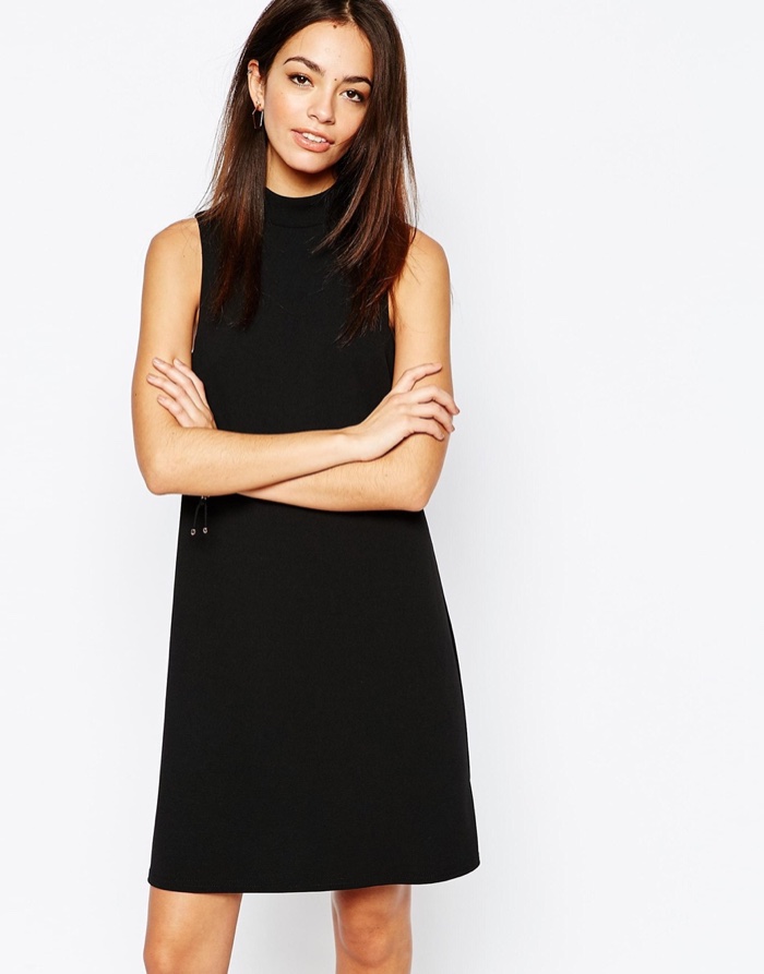 New Look Funnel Neck Tunic Dress $34.20