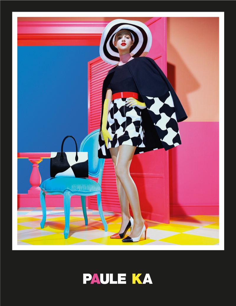 Miles Aldridge shoots Paule Ka's spring 2016 campaign