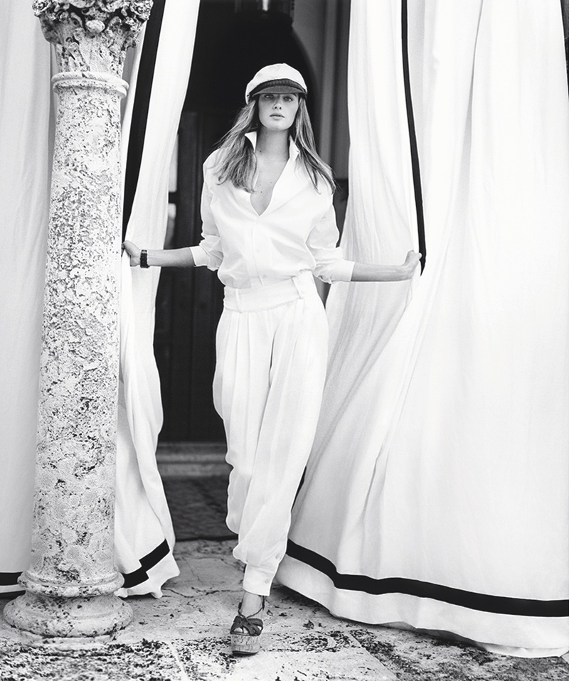 Sanne Vloet stars in Ralph Lauren's spring 2016 campaign