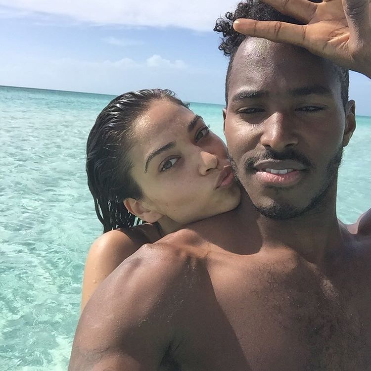 Shanina Shaik and DJ Ruckus look perfectly in love after the news of their engagement broke. Photo: Instagram