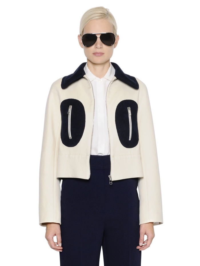 Sportmax Two Tone Drill Jacket