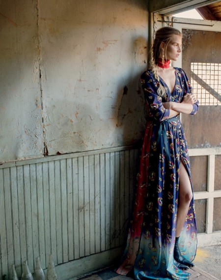 Suvi Koponen Models Romantic Dresses & Gowns in Vogue Russia