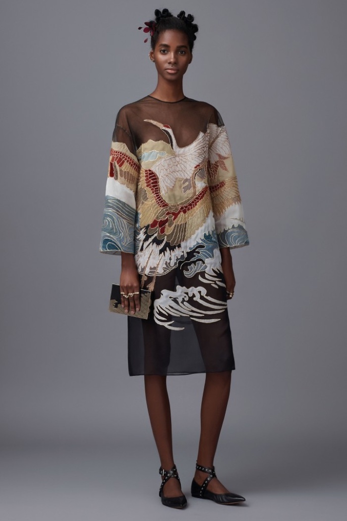 A look from Valentino's pre-fall 2016 collection