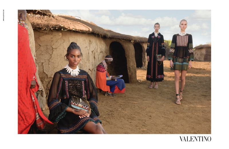 Valentino Captures Spring 2016 Campaign in Kenya