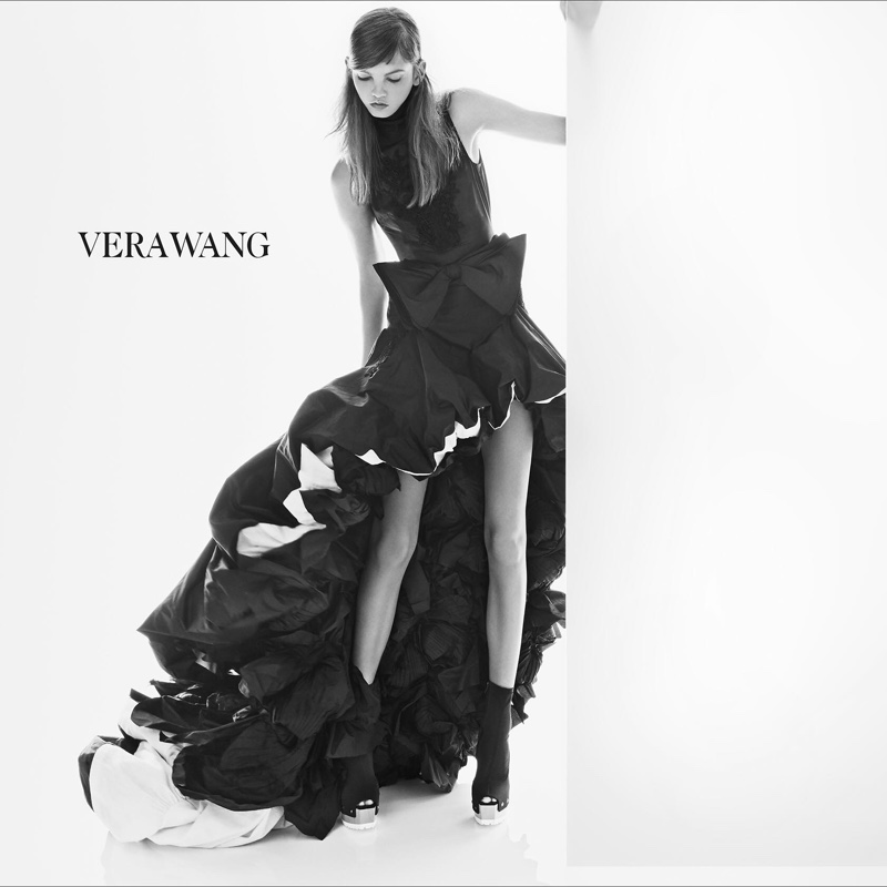 Molly Blair stars in Vera Wang's spring-summer 2016 campaign