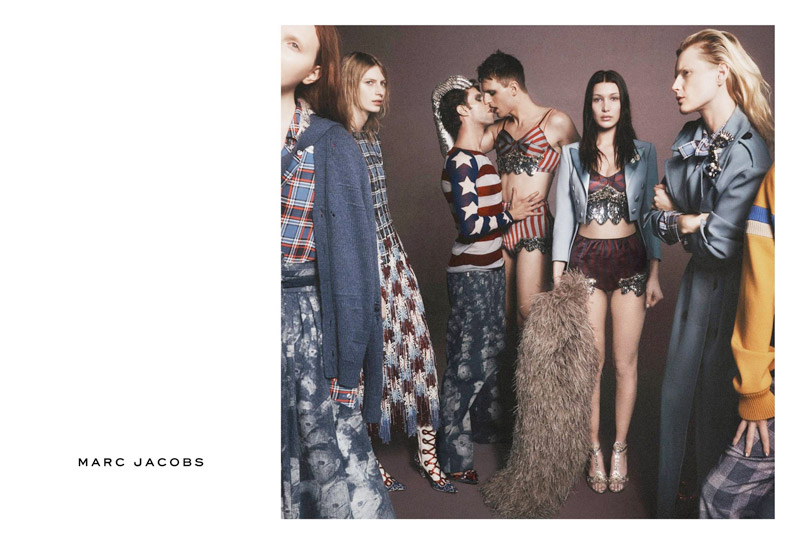 Bella Hadid stars in Marc Jacobs' spring-summer 2016 campaign