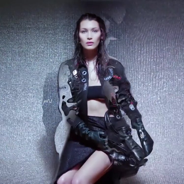 Bella Hadid stars in Versace Palazzo Empire bag film