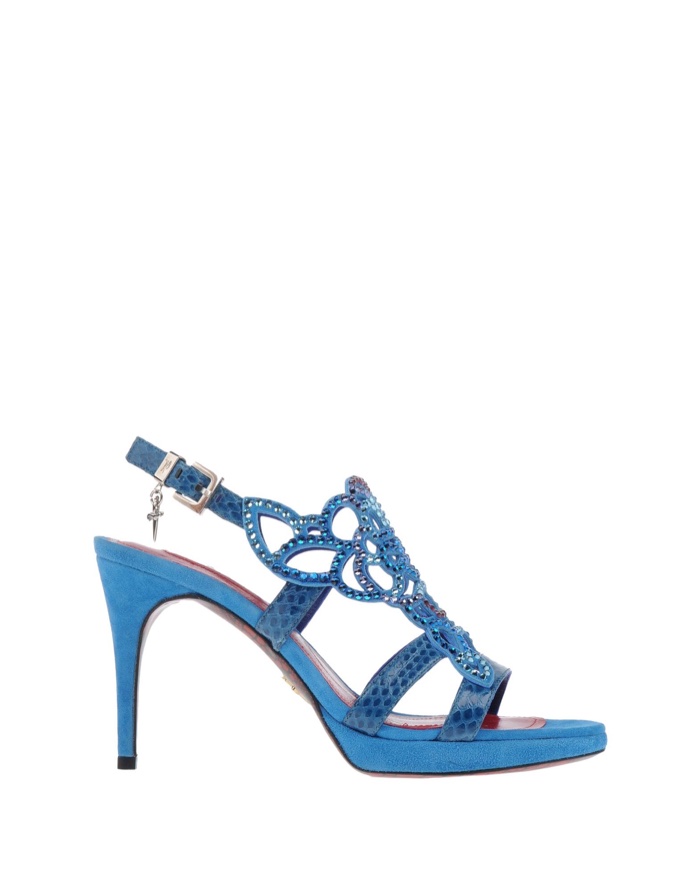 Cesare Paciotti Blue Sandals