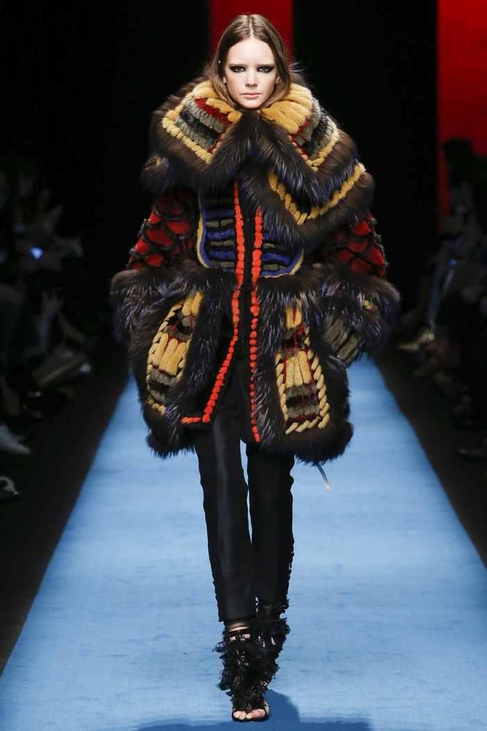 A look from DSquared2's fall-winter 2016 collection