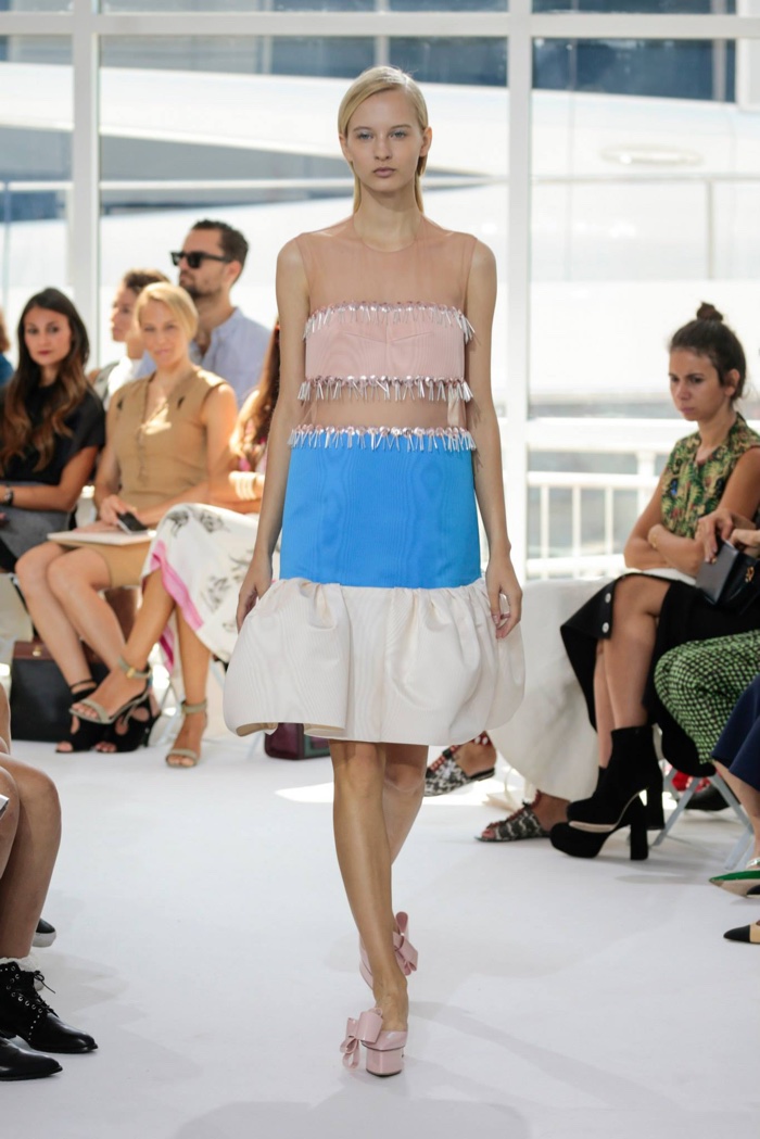 A look from Delpozo's spring 2016 collection