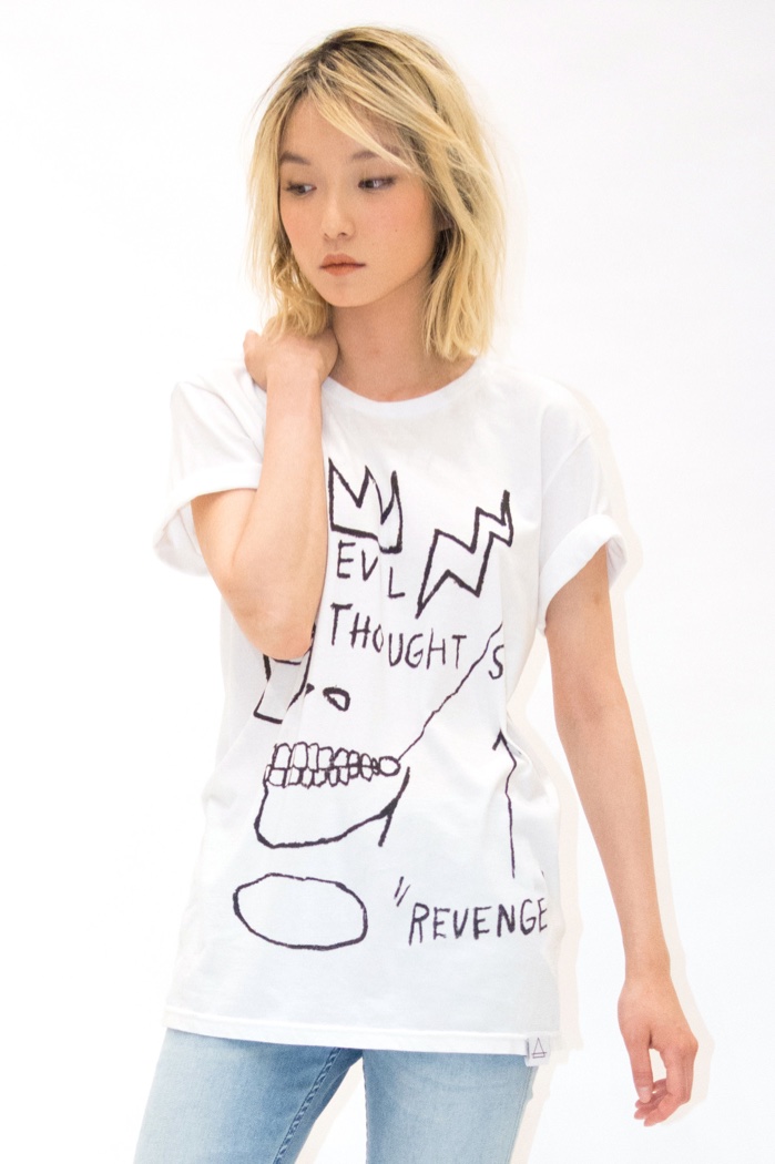 ELEVENPARIS x Basquiat Evil Thoughts T-Shirt