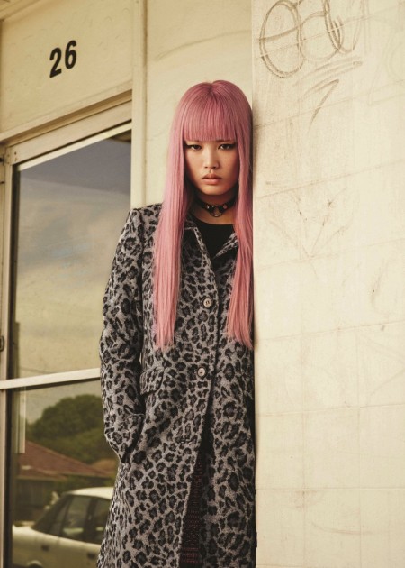 Fernanda Ly Brings a Pop of Pink to Marcs' Fall 2016 Campaign Fernanda Ly Brings a Pop of Pink to Marcs' Fall 2016 Campaign