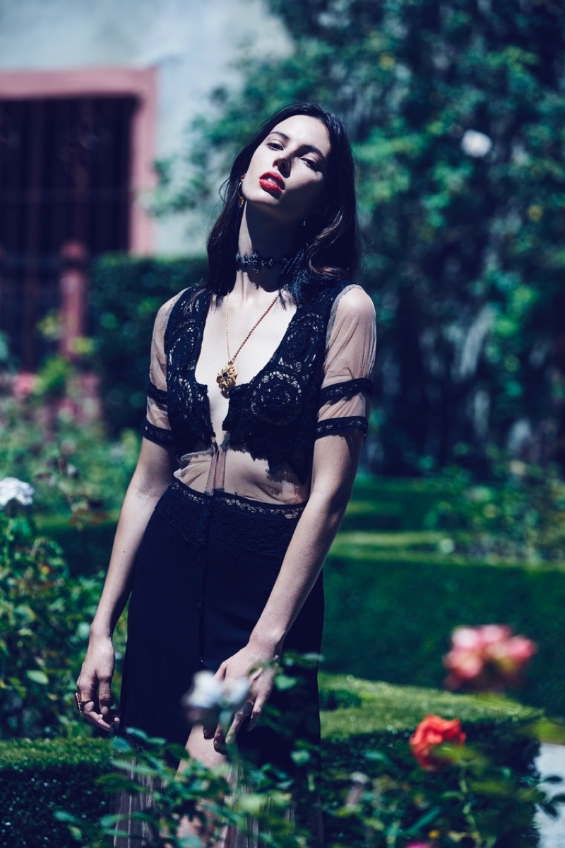 A look from for Love & Lemons spring 2016 collection