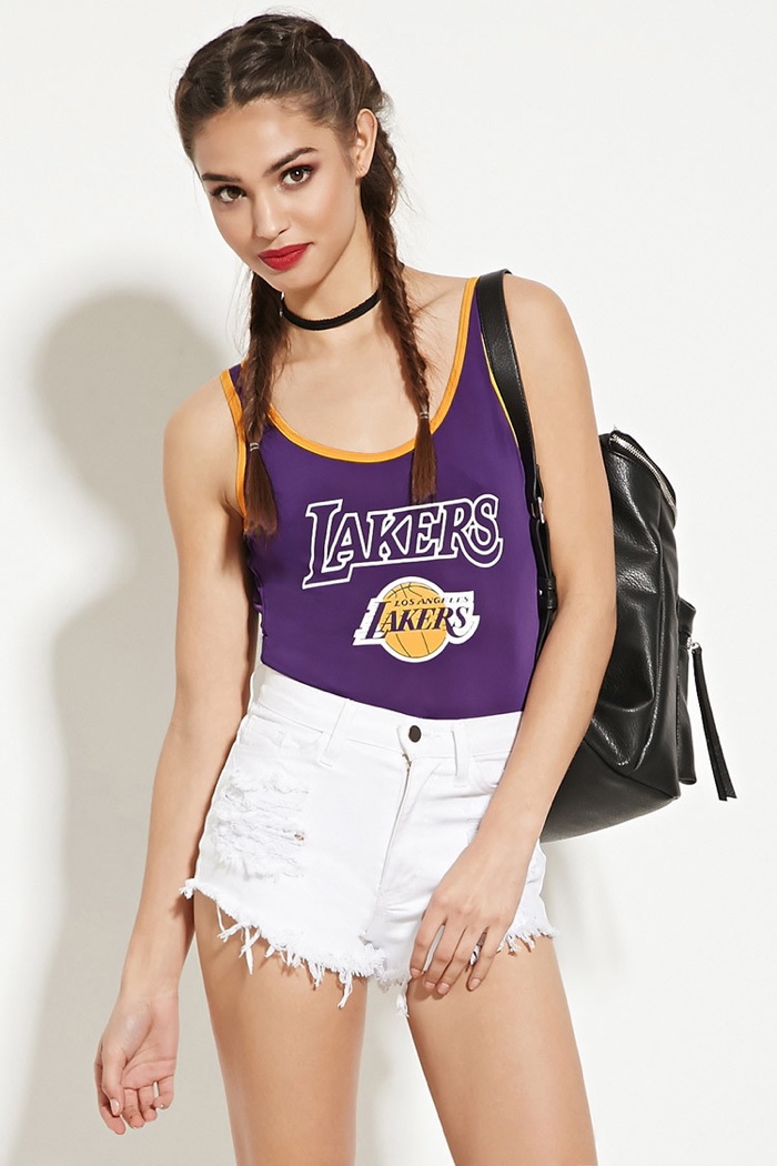 Forever 21 LA Lakers Bodysuit