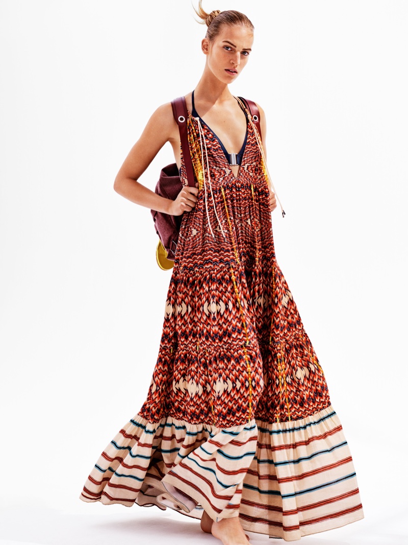 H&M embraces maxi dresses for its spring 2016 Studio collection