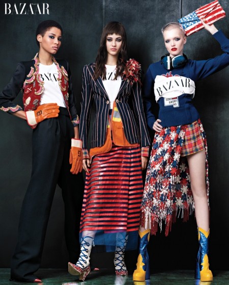Under Construction: Carine Roitfeld Takes on the Suit Jacket for BAZAAR Under Construction: Carine Roitfeld Takes on the Suit Jacket for BAZAAR