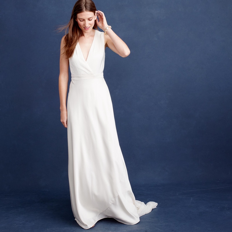 J. Crew Lana Wedding Dress $446.25 (was $595)