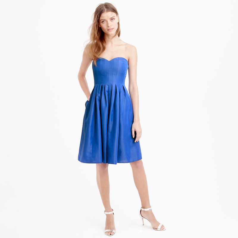 J. Crew Marlie Dress in Blue $139.99–$190.00 with discount