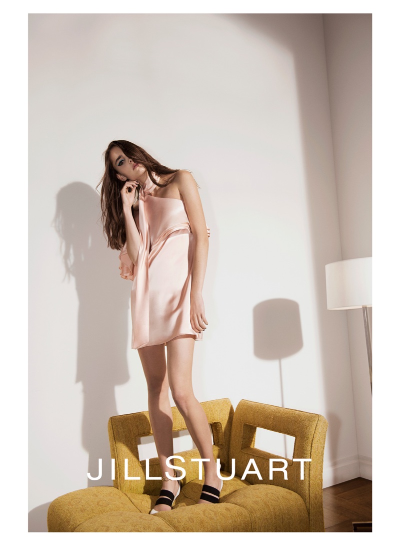 An image from Jill Stuart's spring 2016 advertising campaign