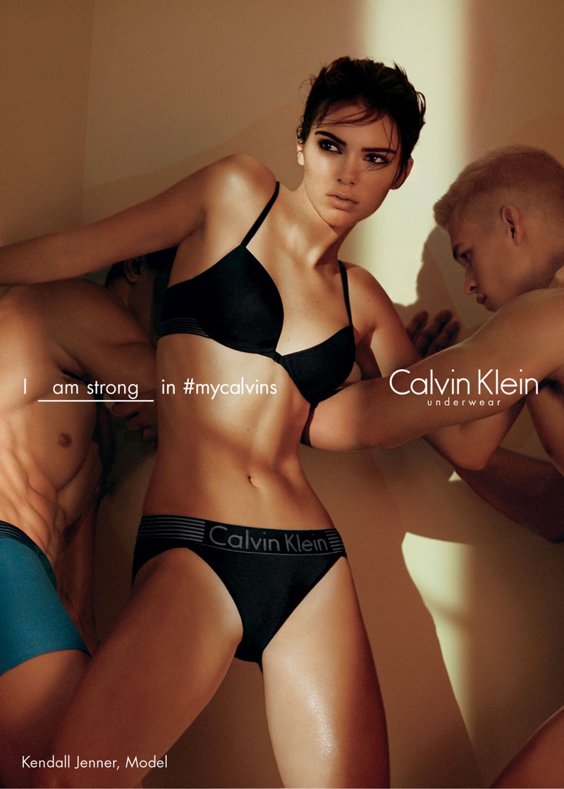 Kendall Jenner stars in Calvin Klein Underwear's spring 2016 campaign