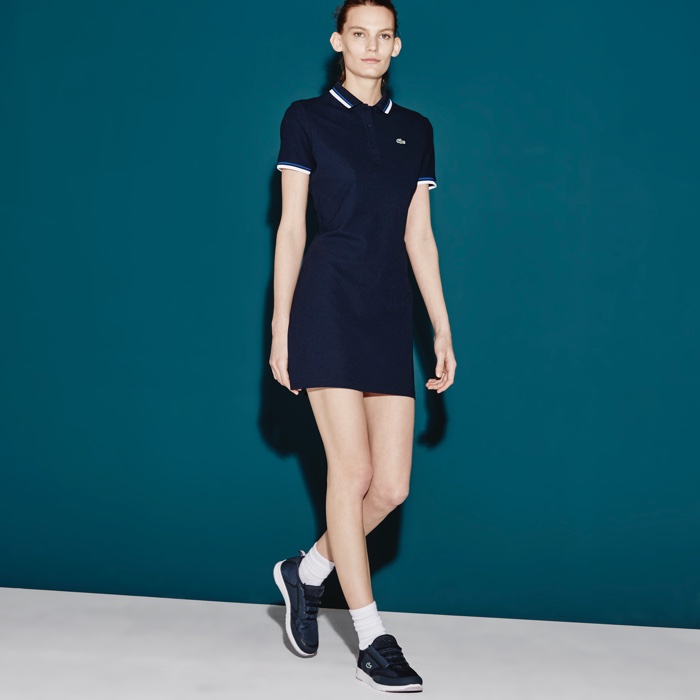 Lacoste Sport Pique Polo Tennis Dress