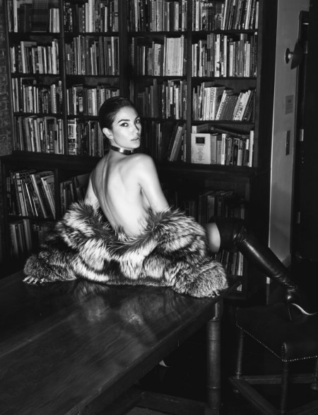 Lily Aldridge Strips Down for Sexy Lui Cover Story