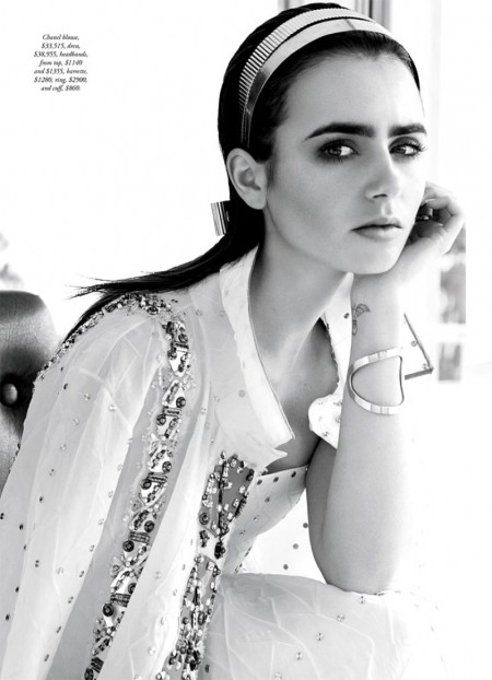 Lily Collins Poses in Her Most Elegant Shoot Yet for BAZAAR Australia Lily Collins Poses in Her Most Elegant Shoot Yet for BAZAAR Australia