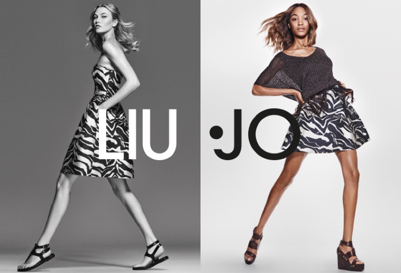 Karlie Kloss & Jourdan Dunn star in Liu Jo's spring-summer 2016 campaign