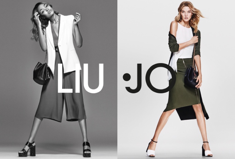 De ninguna manera cien probabilidad Karlie Kloss & Jourdan Dunn Reunite for Liu Jo's Spring 2016 Ads – Fashion  Gone Rogue