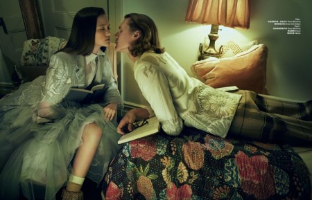 The Look of Love: Shxpir Captures Geek Chic Style for Bazaar China The Look of Love: Shxpir Captures Geek Chic Style for Bazaar China
