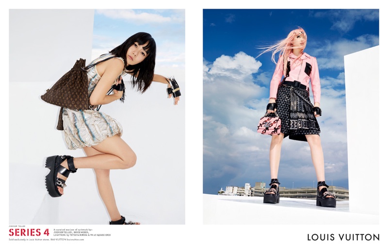 Fernanda Ly and Doona Bae star in Louis Vuitton's spring-summer 2016 campaign photographed by Juergen Teller