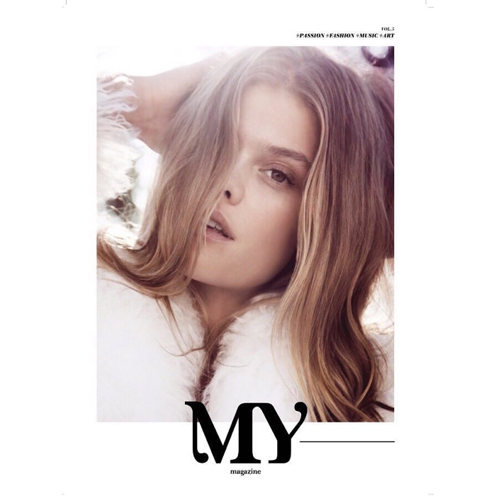 Nina Agdal on My Magazine #5 cover