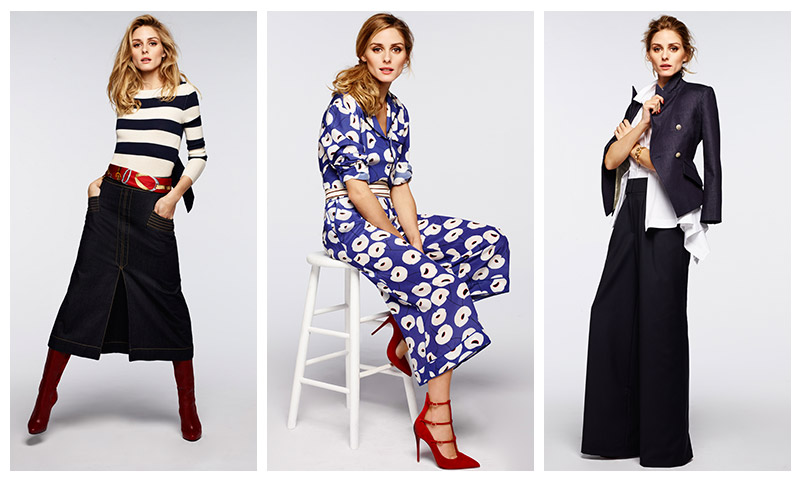 Olivia Palermo poses in looks from Olivia Palermo + Chelsea28 clothing collaboration available at Nordstrom.