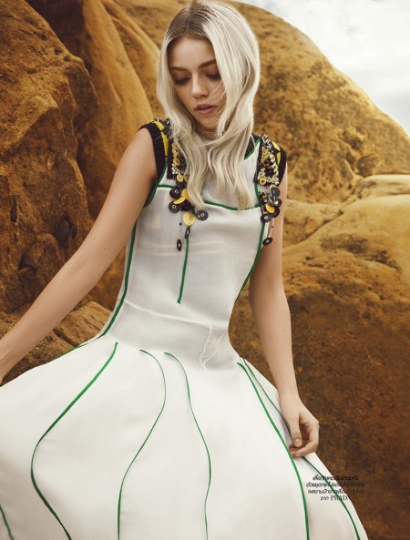 Pyper America Smith Poses in Modern Looks for L'Officiel Thailand Pyper America Smith Poses in Modern Looks for L'Officiel Thailand