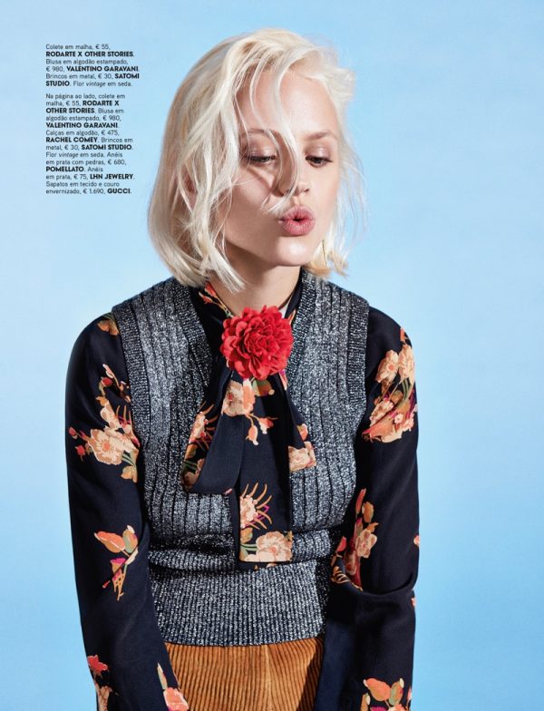 Americana: Laura Mayerhofer Wears Retro Looks for Vogue Portugal ...