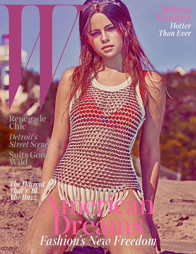 Selena Gomez on W Magazine March 2016 cover