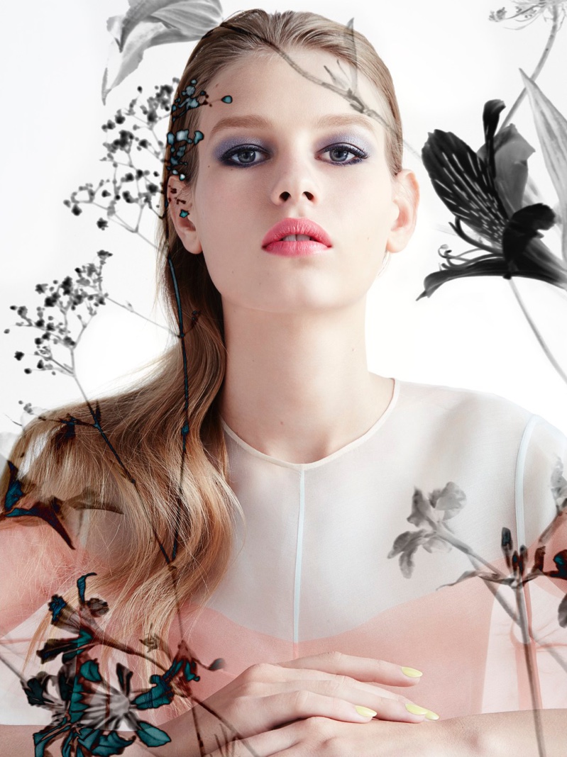 Sofia Mechetner stars in Dior Magazine's spring 2016 issue