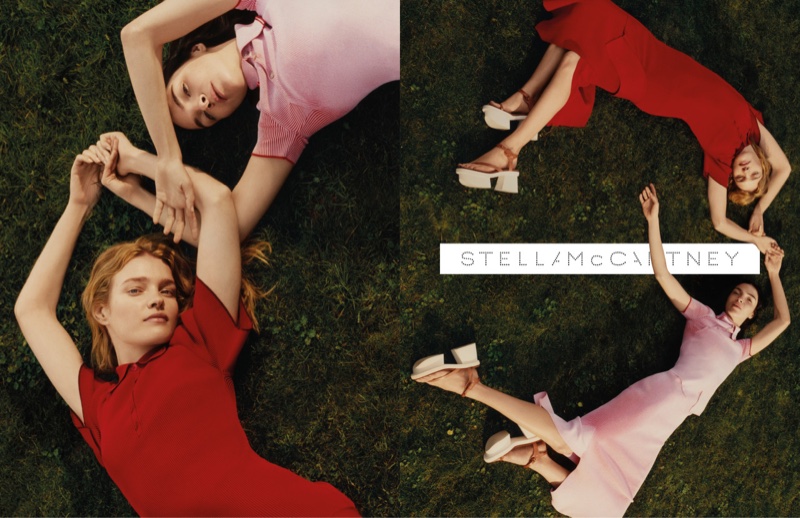 Natalia Vodianova and Mariacarla Boscono star in Stella McCartney spring-summer 2016 campaign