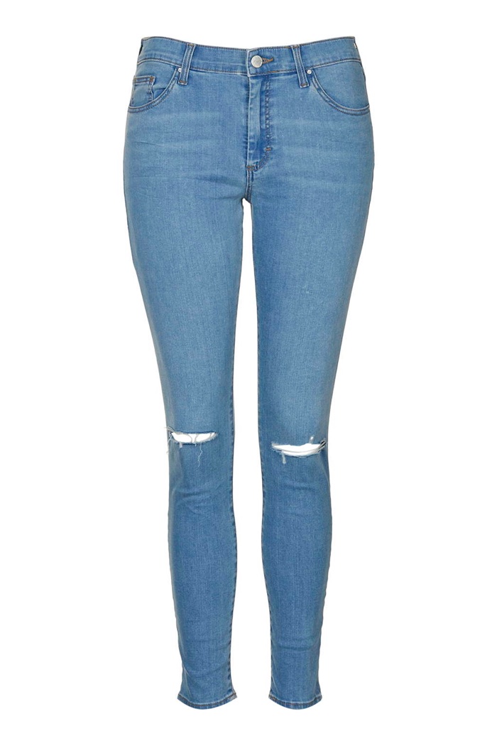 Topshop Leigh Ripped Jeans