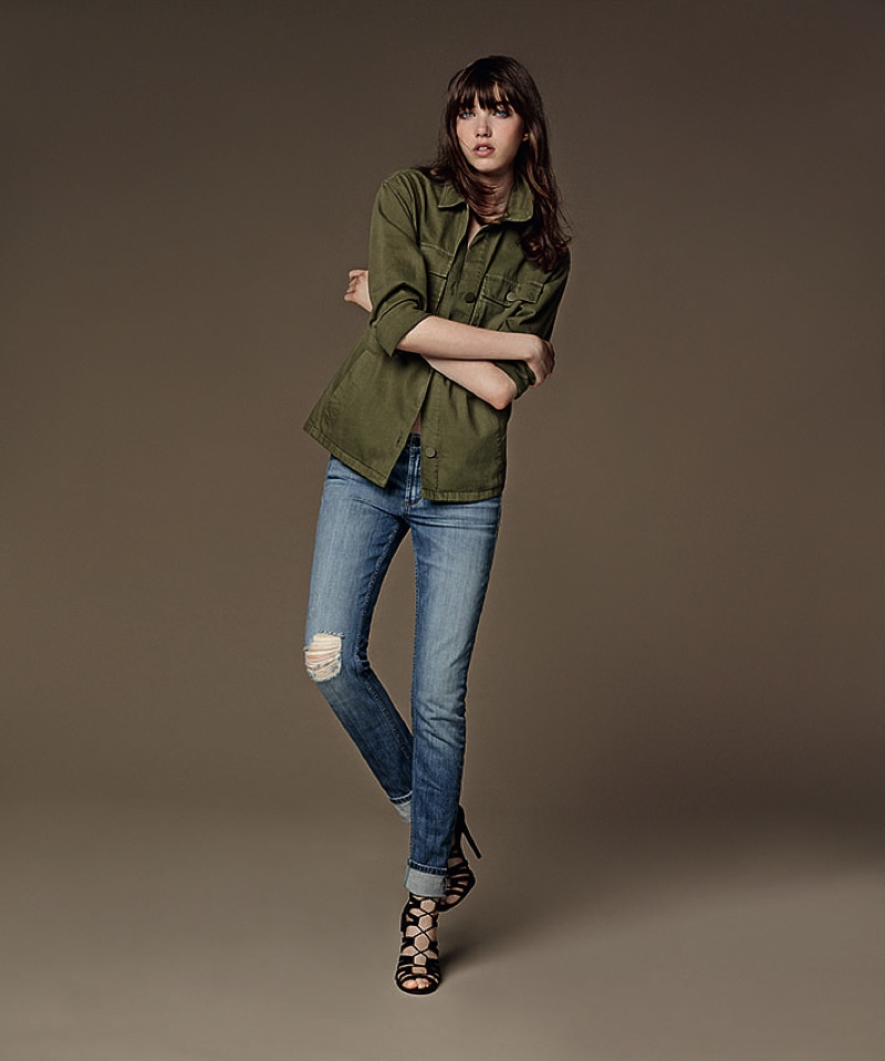 Grace Hartzel stars in Topshop's spring 2016 denim campaign