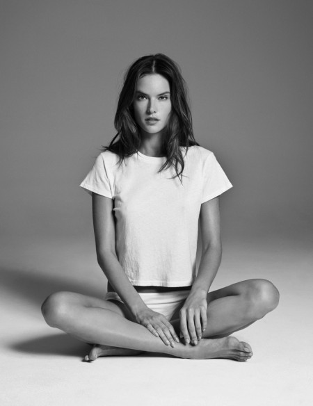 Alessandra Ambrosio for Re/Done x Hanes T-Shirt