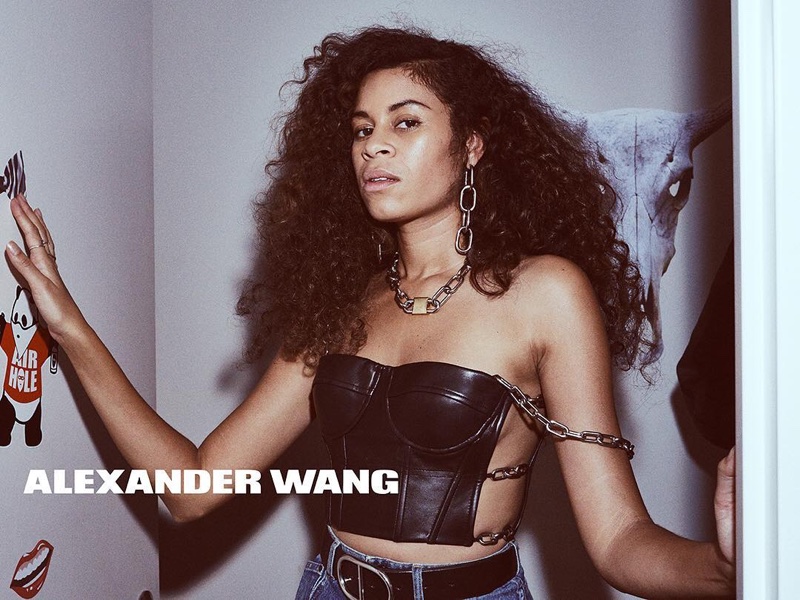 AlunaGeorge for Alexander Wang spring-summer 2016 campaign