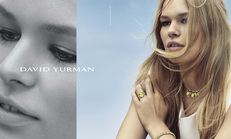 Anna Ewers stars in David Yurman's spring-summer 2016 campaign