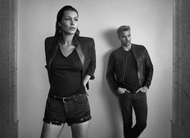 Bella Hadid and Matthew Noszka star in Joe's Jeans spring-summer 2016 campaign